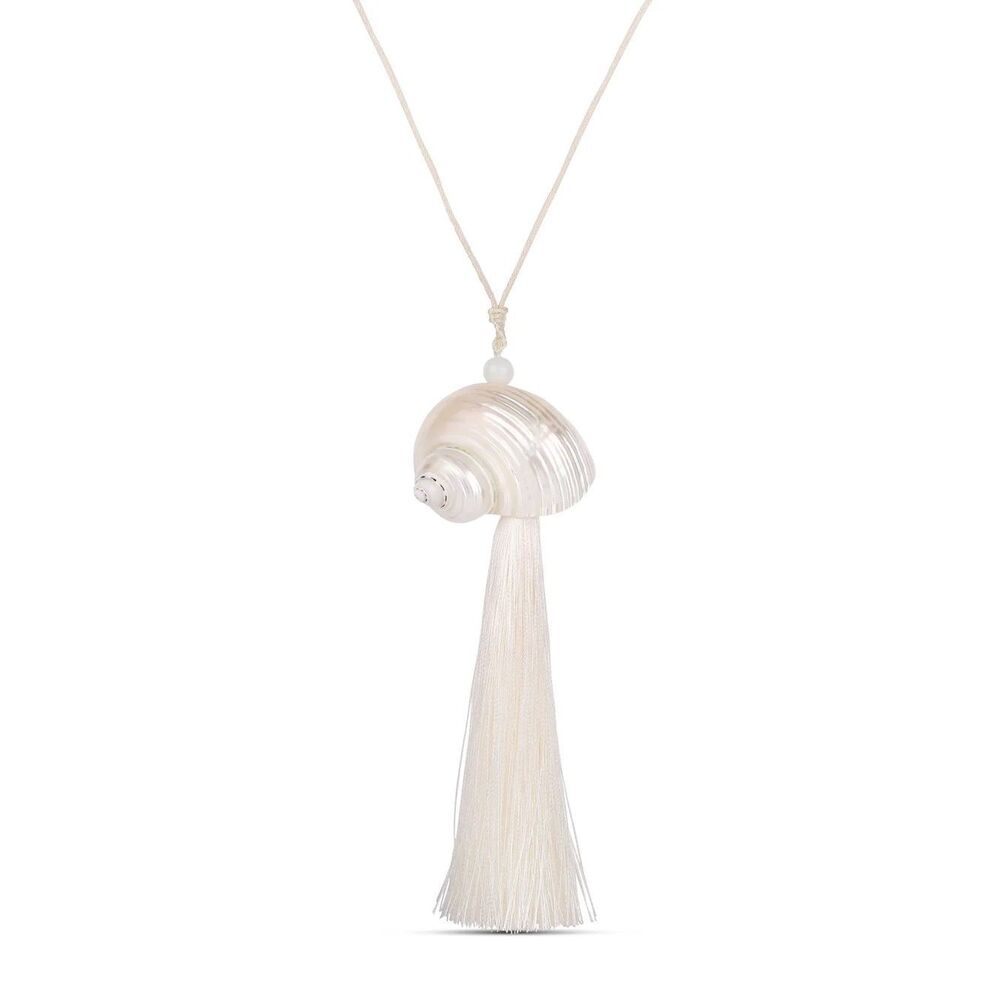 Ivory Tassel Shell Necklace